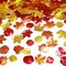 200 Pieces Fall Confetti, Thanksgiving Maple Leaves, Turkey, Pumpkin, Acorn(Pumpkin and Maple Leaves)3.6 x 4.3 x 0.2 inches